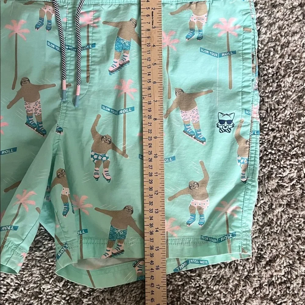 Party Pants Mint Board Shorts in Size L
